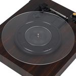 Acrylic Turntable Mat Record Slipmat: 12 Inch Platter Vinyl Slip Mats Record Player Accessories for Anti Static, Enhanced Sound Quality, Reduce Noise(Clear)