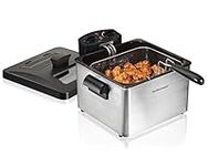 Hamilton Beach 35034 Double Basket Deep Fryer, Professional Grade