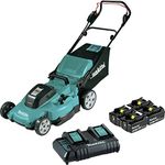 Makita XML10CT1 36V (18V X2) LXT® 21" Lawn Mower Kit with 4 Batteries (5.0Ah)