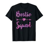 Bestie Squad Best Friends Fun BFF Matching Couple Girls Trip T-Shirt