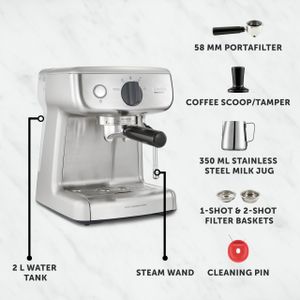 Breville Barista Mini Espresso Machine – Compact Coffee Maker