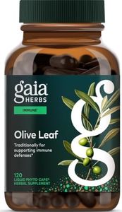 Gaia Herbs Olive Leaf, 120 Vegan Capsules, 120 Servings
