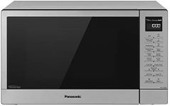 Panasonic 2-in-1 Microwave Oven with FlashXpress Broiler, Inverter Technology for Even Cooking and Smart Genius Sensor, 1000W, 1.2 cu.ft. Countertop - NN-GN68KS (Stainless Steel / Silver)