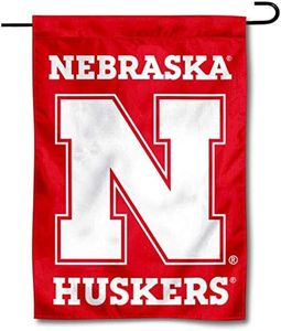 College Flags and Banners Co. Nebraska Cornhuskers N Logo Garden Flag