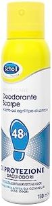 Scholl ExpertCare, Deodorante Spray per Ogni Tipo di Scarpe con Tecnologia Attiva sul Controllo dei Cattivi Odori, Elimina e Protegge per 48h, Flacone da 150 ml