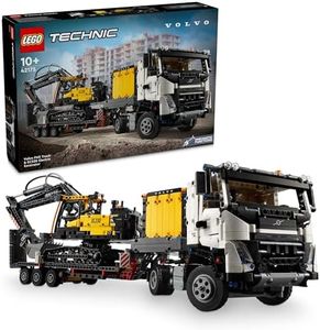 LEGO® Technic Volvo FMX Truck & EC230 Electric Excavator 42175 Kids’ Toy, Vehicle Toy for Boys and Girls Aged 10 Years Old and Over Who Love Heavy-Duty Construction Models