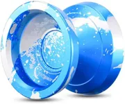 WATIEOBOO Yoyo R8 Professional Metal Yoyo , Unresponsive Yoyo for Adults with Unresponsive Bearing, Trick Yoyo with Yo Yo 10 Strings, Case & Gloves