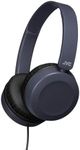 JVC HA-S31M Wired Over-Ear Headband Headphones with Microphone & Remote - Slate Blue