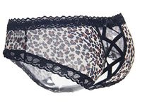 Sofishie Sexy Midnight Cross Panties, Black 2, X-Large