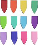 Bright Creations 72 Pack Rainbow Arrow Magnetic Bookmarks - Bulk Mini Magnet Page Clip Markers for Reading - 12 Colors (1 x 0.5 in) - Magnetic Page Markers - Arrow Shaped Magnetic Bookmarks