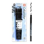 Sakura Pigma Calligrapher Brush Pens - Archival Black Ink Pens - Pens for Lettering and Modern Calligraphy - Black Ink - 1 mm, 2 mm, & 3 mm Nibs - 3 Pack