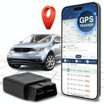 TrackPort GPS Tracker for Vehicles - Brickhouse Security OBD-II Track Car Location and Speed with Mini OBD Tracking Device | Monitor Kids and Vehicles. Subscription Required!