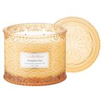 La Jolie Muse Pumpkin Chai Scented Candle Gifts for Women, 2 Wicks, Green Candles, Luxury Candles, 12 oz/340g 60 Hour Burn Time, Candles for Home Scented