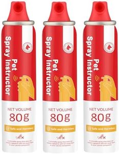 EDUPET Spray Corrector Dog Trainer, 80ml 3 Pack Spray Corrector for Dog to Stops Barking, Jumping Up, Place Avoidance, Food Stealing, Fights & Unwanted Dog Behaviour