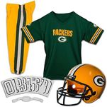 Franklin Sports NFL Green Bay Packers Deluxe Youth Uniform Set, Medium (15701F05X)