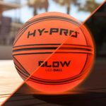 Hy-Pro Premium Light Up LED Glow Basketball - Glow in the Dark Cool Sports Gift Idea, Official Size 7