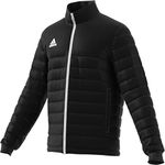 adidas Men's Entrada Light Jacket, Black, S