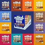 Nakd Bars Multipack 48 - Nakd Fruit And Nut Bars 48 x 30-35g. Breakfast Bars Food. Vegan, Dairy Free, Wheat Free, Gluten Free Bars. (Nakd Bars 48 and Nakd Bar)