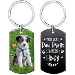 Personalized Pet Memorial Keychain, Dog Memorial Gifts for Loss of Dog Pet Memorial Gifts Pet Loss Gifts Cat Memorial Gifts Loss Dog Sympathy Gift Dog Remembrance Gift Dog Gifts for Women