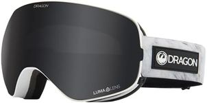 Dragon Unisex Snowgoggles X2S with Bonus Lens - Winterhare with Lumalens Dark Smoke + Lumalens Rose