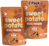 Davie's Sweet Potato Dog Treats - Healthy Dog Treats Made in USA Only, Natural Dog Treats, Healthy Dog Chews, Low Fat Dog Treats, 2 Pound Bag