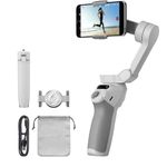 DJI Osmo Mobile SE, 3-Axis Phone Gimbal for iPhone, Android, Built-in Tripod, Selfie Stick, Gimbal Stabilizer for iphone, Andriod, ActiveTrack 6.0, Vlogging Stabilizer for Youtube, TikTok, Travel