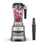 AMZCHEF Smoothie Blender with 8 Adjustable Speeds and 7 Preset Settings, 1800W Blender Smoothie Maker 23000RPM Blenders for Kitchen, 1.85L Blender for Smoothies, Shakes, Ice Crushes, Frozen Fruits