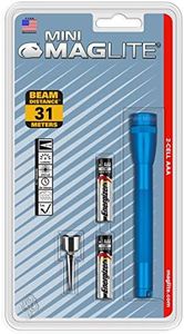MagLite M3A116 Mini Incandescent 2-Cell AAA Flashlight, Blue