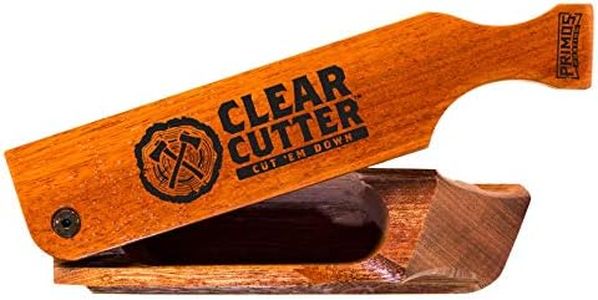 Primos Hunting Clear Cutter, Wood Grain Turkey Box Call, Multicolor, Standard Size for Effective Calling