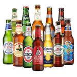 Round The World Lager Mixed Case Beer Gift Set (12 Pack) - Beer Gifts for Men, Beer Gift Set, Birthday Beer, Craft Beer Gift Set, Beer Gifts, Lager Gift Set, World Beers, Beer Selection