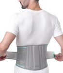 TYNOR Lumbo Sacral Belt, Grey, Medium, 1 Unit