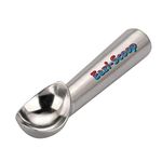 NEW! Eazi Scoop ice cream scoop with a Special Gel Filling easily scoops even the hardest of ice cream. No need to warm under a hot tap as it works by just the warmth of the hand on the handle.