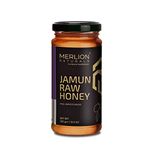 Raw Honey by Merlion Naturals | Wild/Forest, Unprocessed, Unpasteurized (Jamun Honey, 300gm)