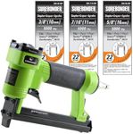 9615A Pneumatic 22 Gauge Upholstery Stapler with Case and 15,000 Staples