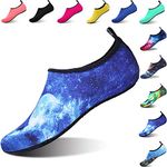 Water Shoes Mens Womens Kids Aqua Shoes Beach Surf Diving Swim Barefoot Skin Shoes Quick Drying Lightweight Durable Rubber Sole