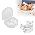 1PC Anti Snoring Devices, Snore Stopper Snoring-Aids Anti Snore Molar Mouth Guard, Adjustable Silicone Braces Dental Tray Anti-Snore-Devices-Mouthpiece Men Women All Mouth Types Obvious Effect