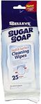 Selleys Sugar Soap Wall and Surface Cleaning Wipes 25 Pieces White