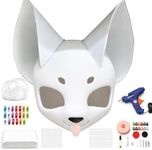 ABEMOON Fursuit Head Base Kit, 9.8 in 3D Printed Furry Mask Base