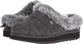 Skechers Women's Keepsakes - Ice Angel Low Top Slippers, Charcoal, 2.5 UK