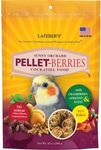 LAFEBER'S Pellet-Berries Pet Bird Food, Made with Non-GMO and Human-Grade Ingredients, for Cockatiels (PelletBerries 10 oz)