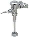 Zurn Z6003-YB-YC Aquaflush Flush Valve 1.5-Gallon Urinal with Cast Wall Flange and Sweat Kit