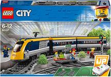 LEGO 60197 City Passenger Train RC Set, Toy for Kids with Battery Powered Engine, Remote Control Bluetooth Connection, Railway Tracks & Accessories