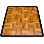 SnapFloors 3X3OAKFLOOR Modular Dance Floor Kit (3' x 3'), Oak, 21 Piece