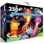 UNGLINGA 250+ Science Experiments Kits for Kids, Boys Girls Toys Birthday Gifts Ideas, Chemistry Set, STEM Activities Educational Project, Volcano Scientist Kit