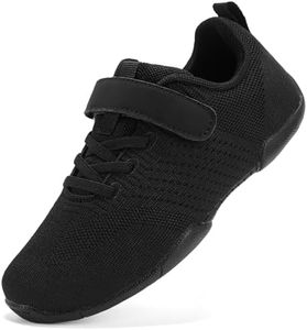 STQ KIDS Youth Cheer Shoes Girls for Competition Black Big Kid Size 5