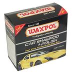 Waxpol Car Shampoo + Polish (Super Concentrate) - 15 ml (Set of 24 Sachets)