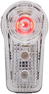 Planet Bike 3034-1 Blinky Superflash .5 Watt LED with 2 Red LED Tail Lights (Black/Clear Case)