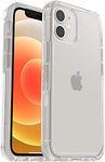 OtterBox 77-65373 Symmetry Clear Case, Shockproof, Drop Proof, Protective Thin Case, 3x tested to Military Standard, Clear, iPhone 12 mini