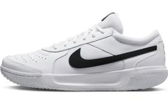 Nike Men's M Zoom Court Lite 3 Trainers, white black, 9.5 CA