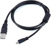 DARAHS USB 2.0 A to 5-Pin Mini B Cable - 5 Feet for Digital Camera Panasonic Lumix DMC(Black)